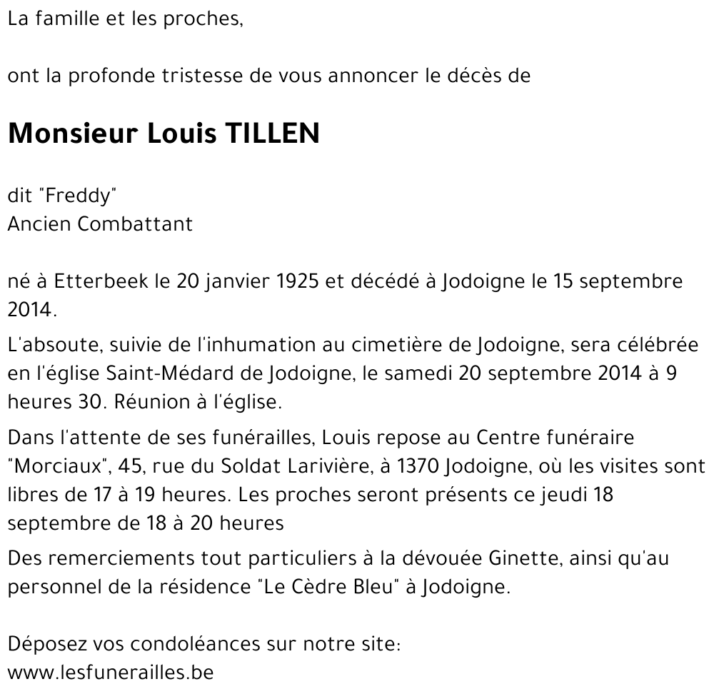 Louis TILLEN