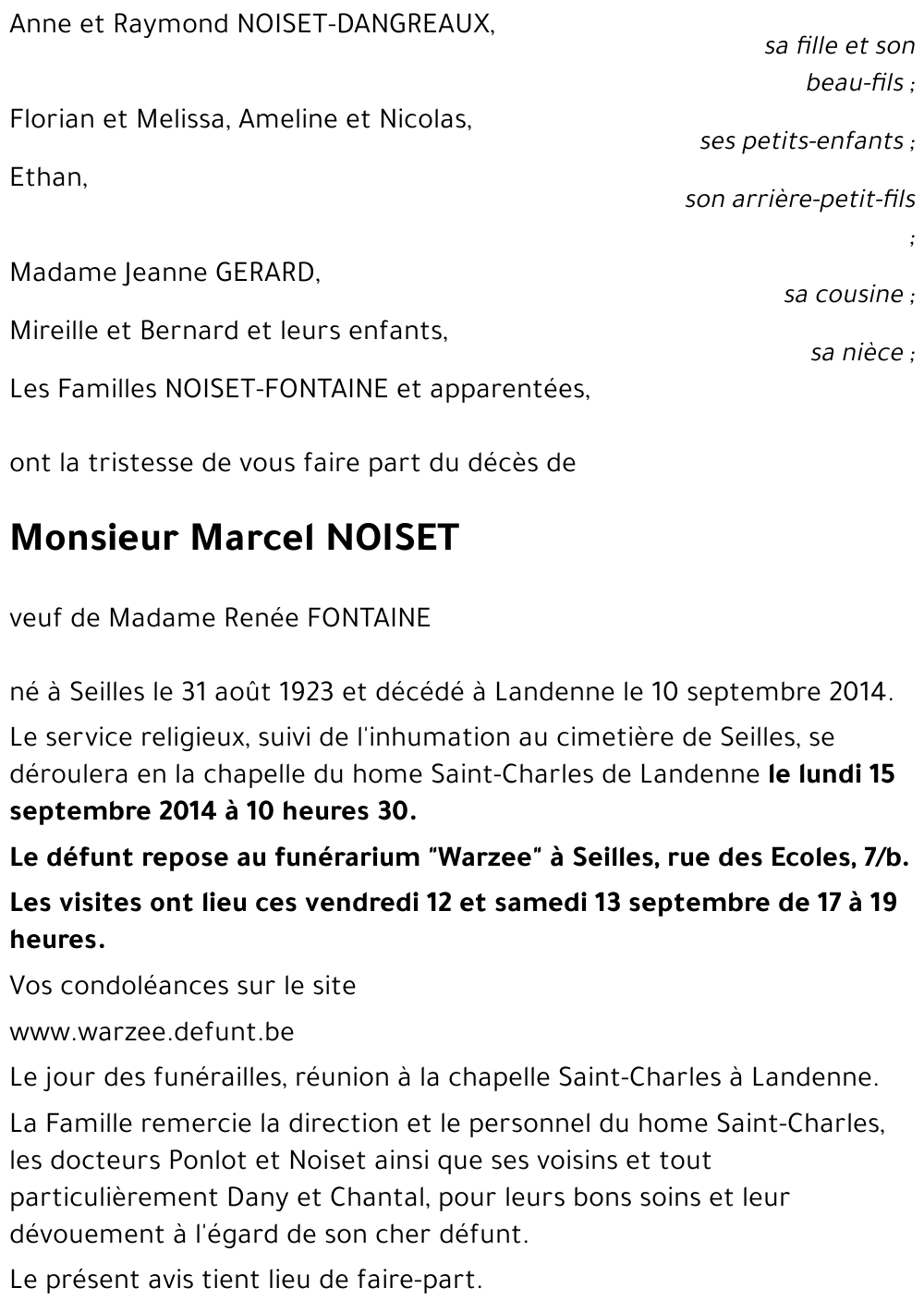 Marcel NOISET