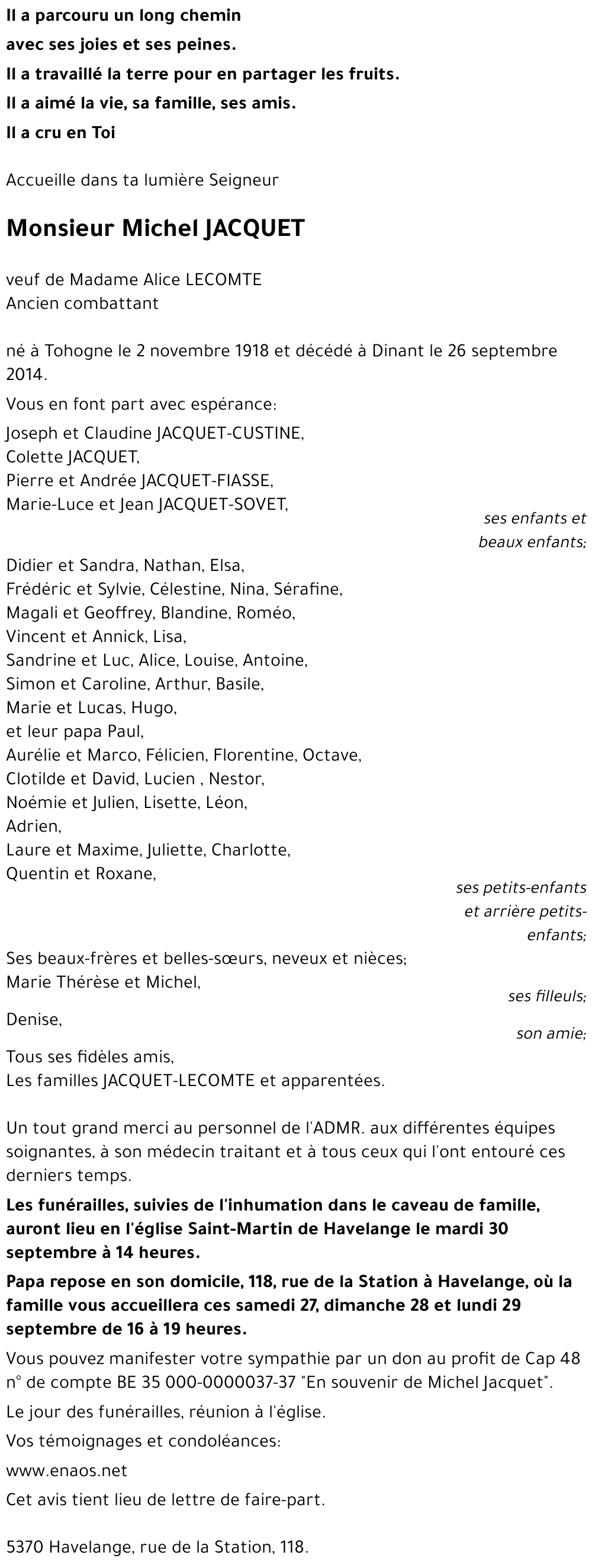 Michel JACQUET
