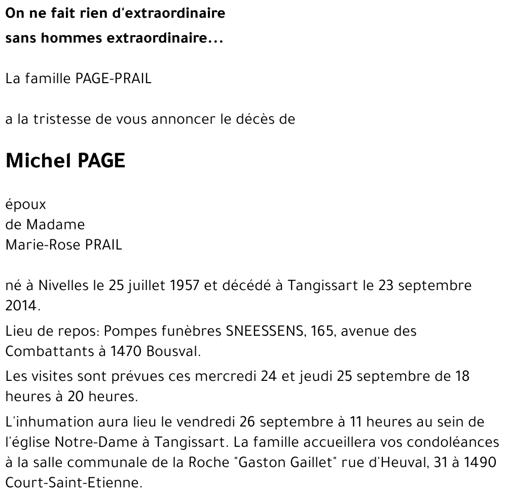 Michel PAGE