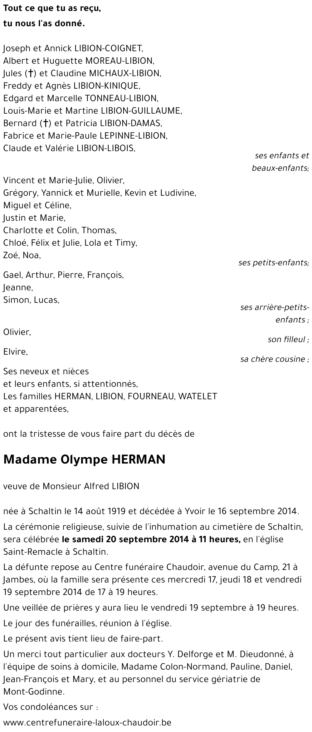 Olympe HERMAN