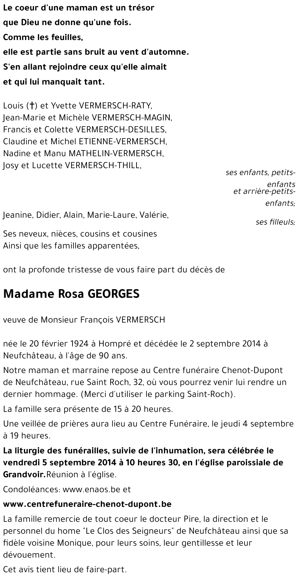Rosa GEORGES