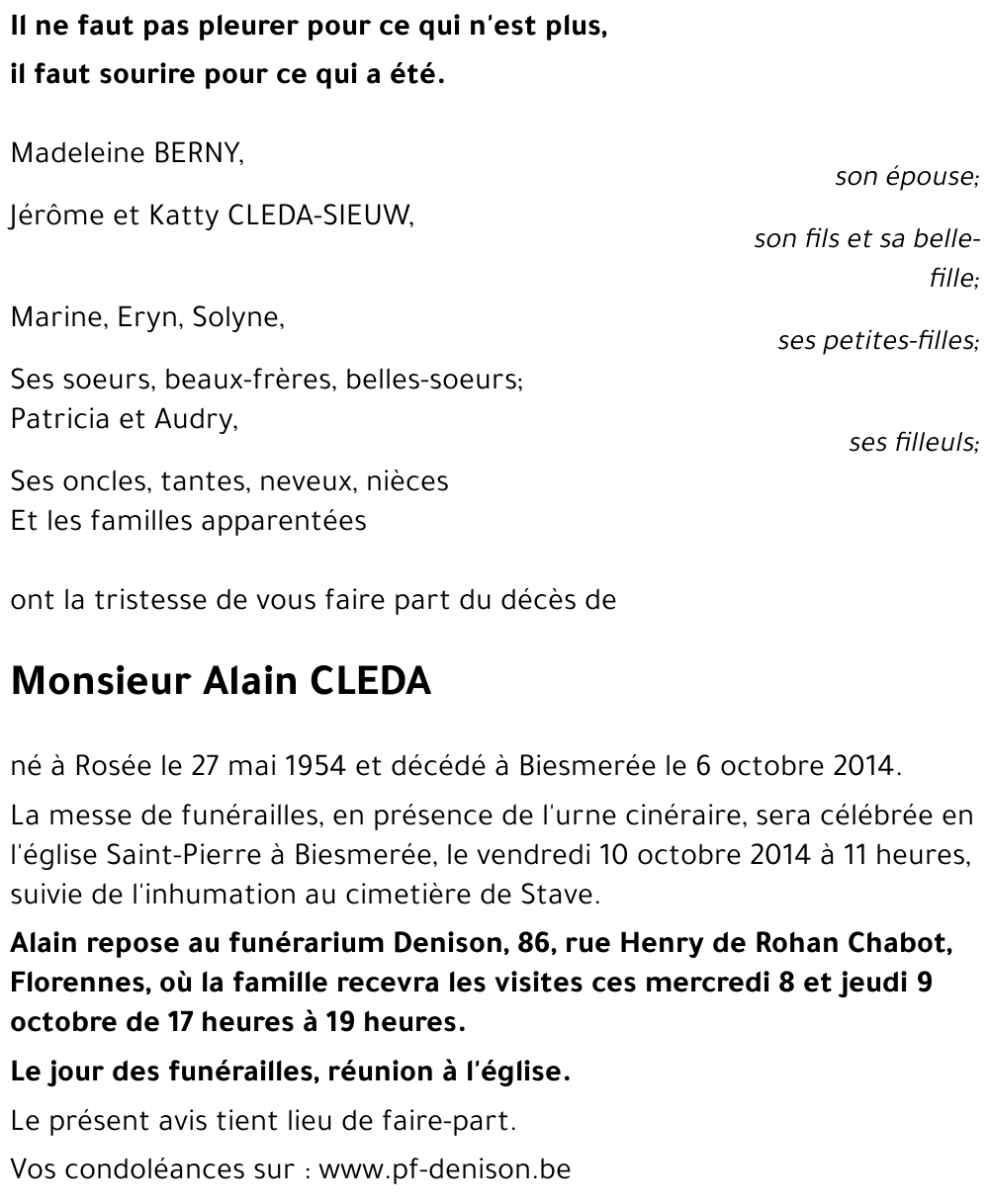 Alain CLEDA