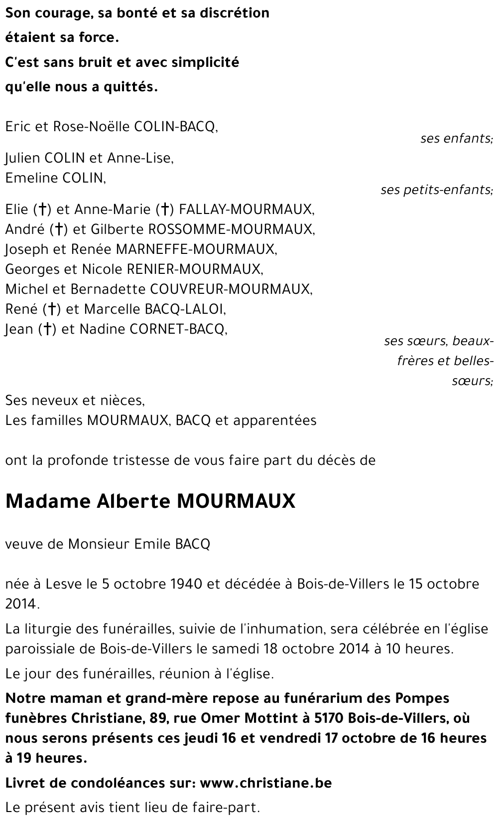 Alberte MOURMAUX