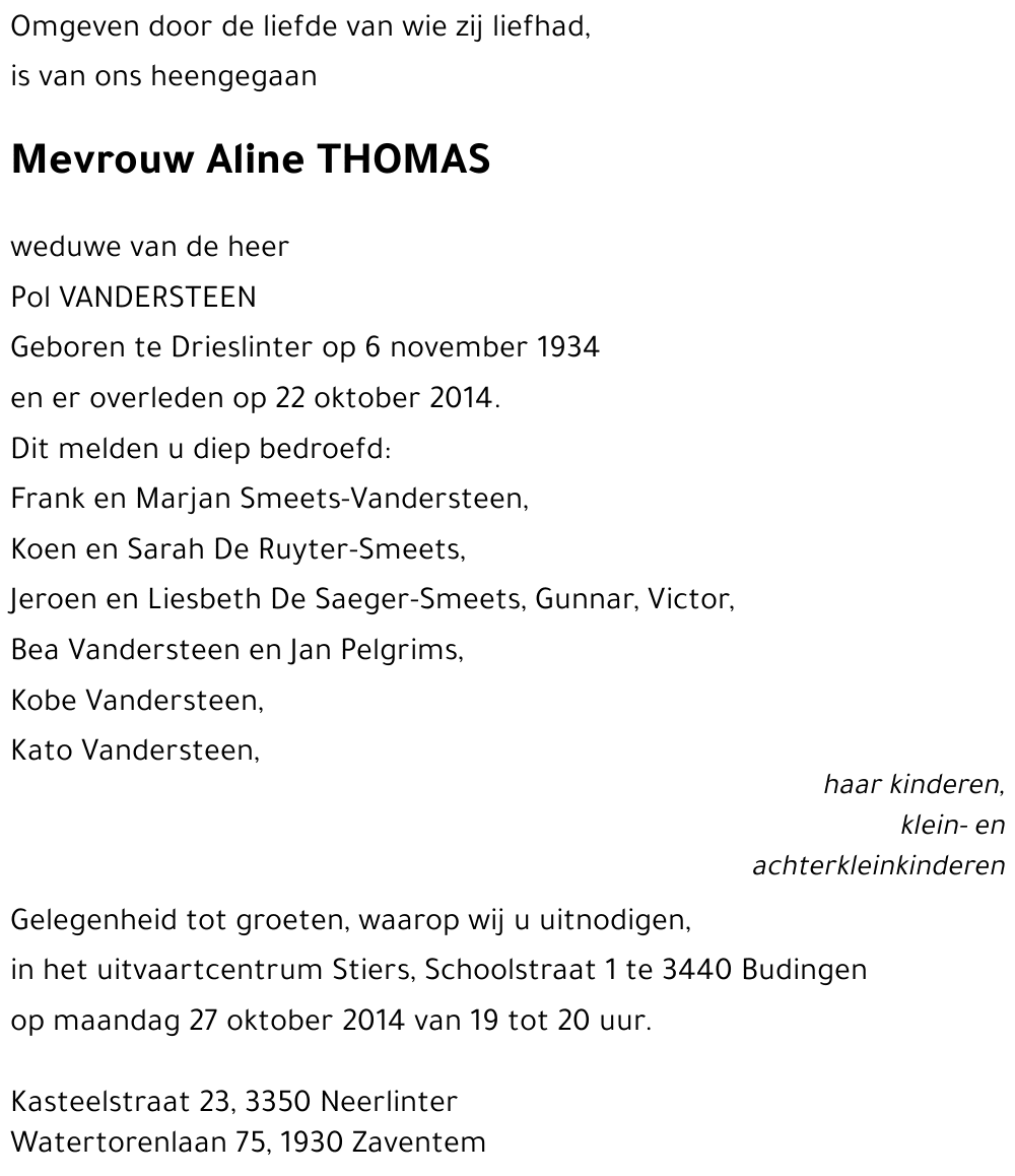 Aline THOMAS