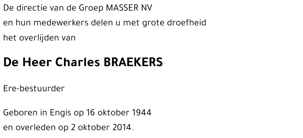 Charles Braekers