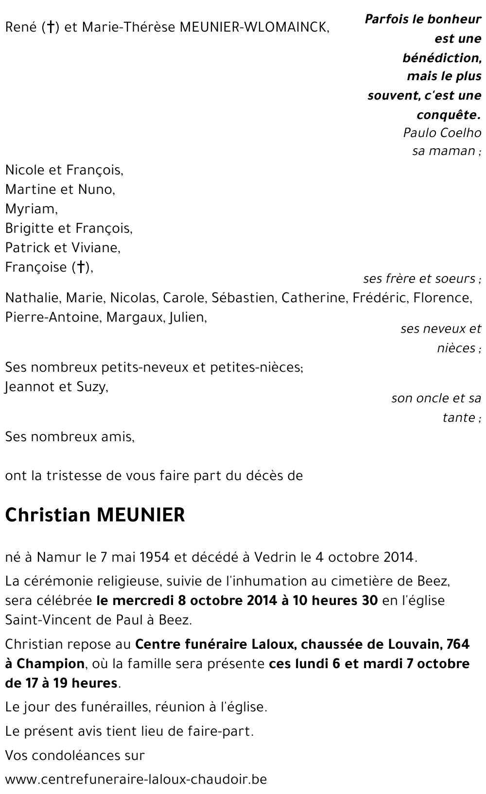 Christian MEUNIER