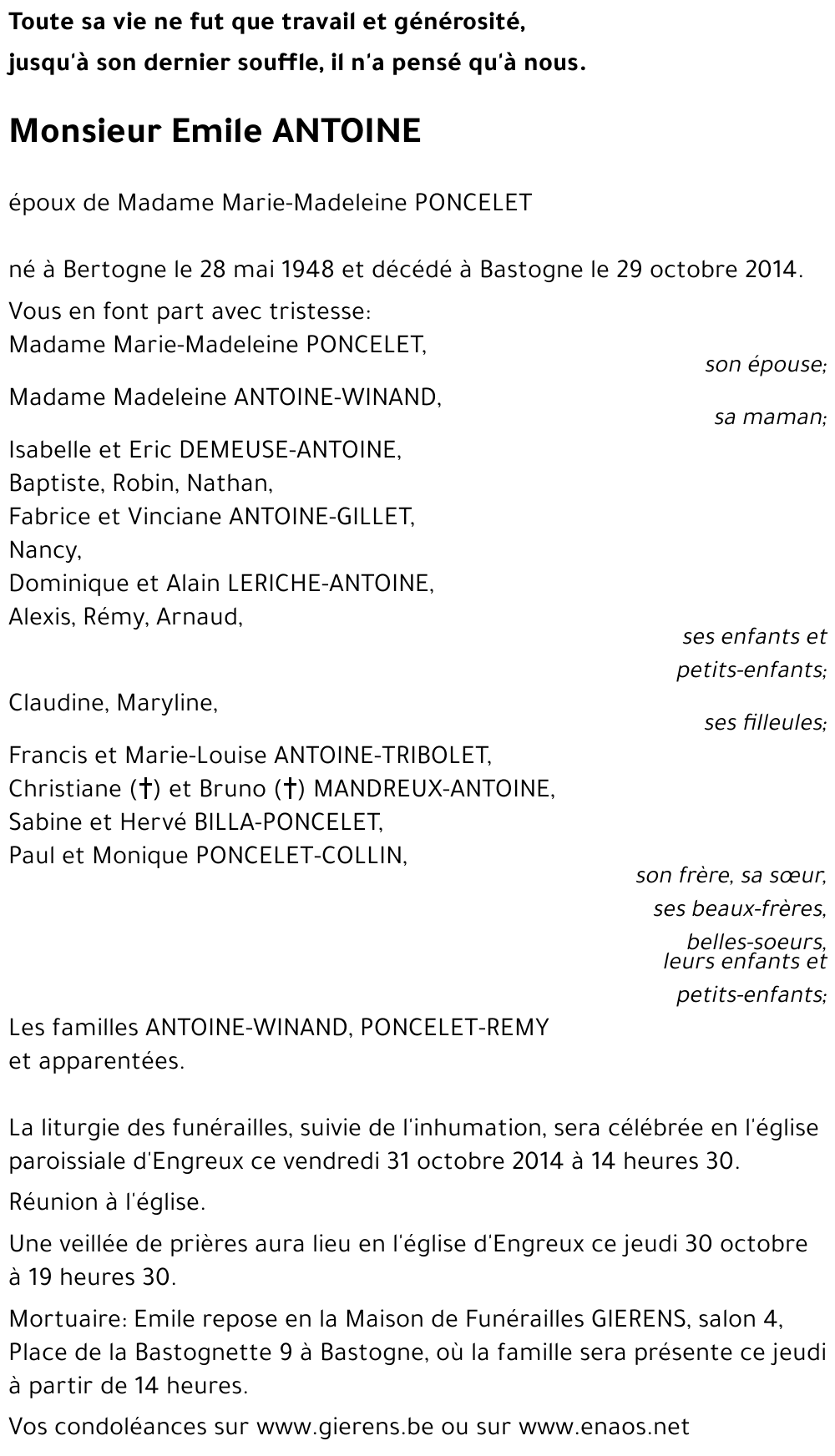 Emile ANTOINE