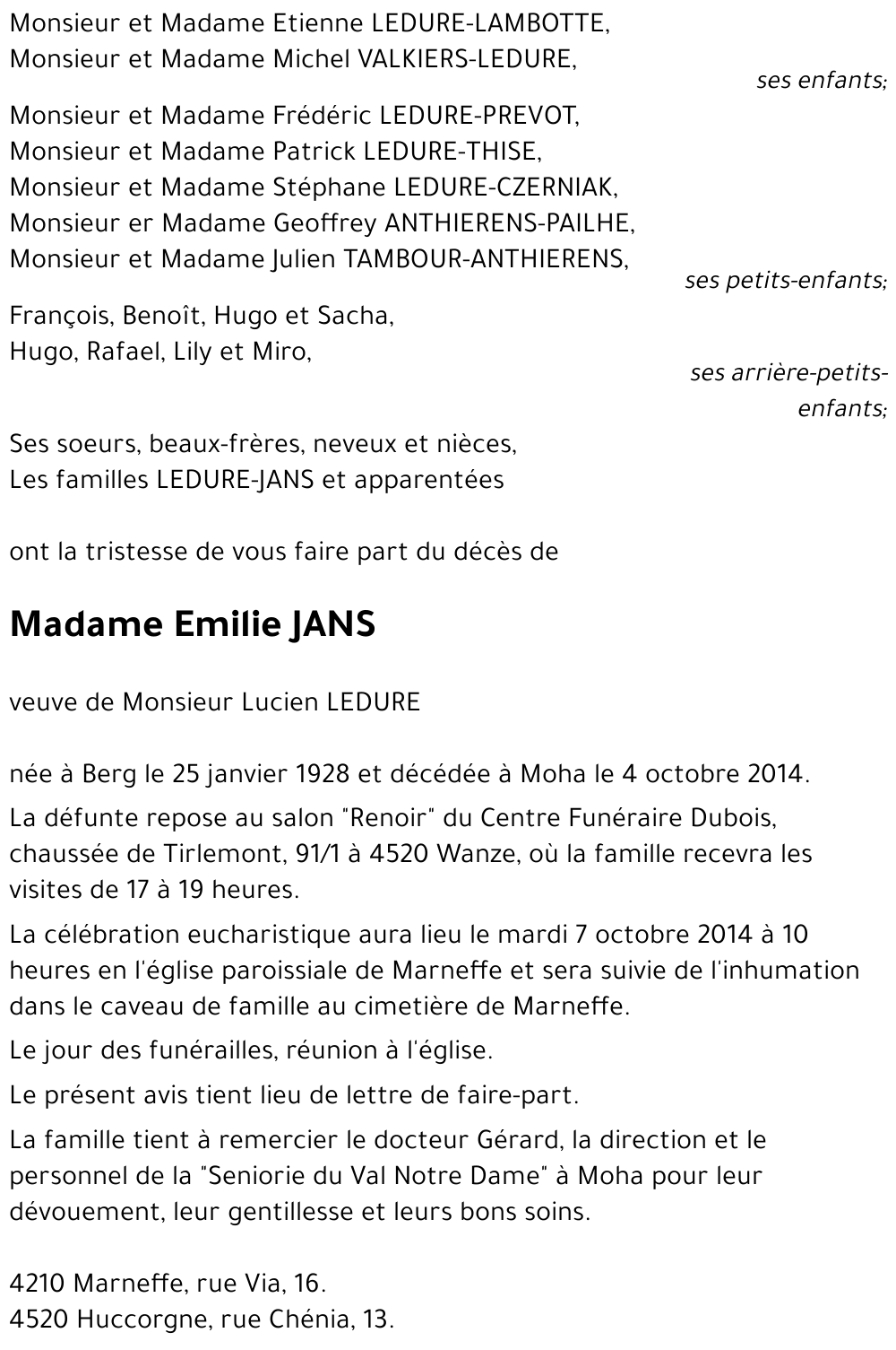 Emilie JANS