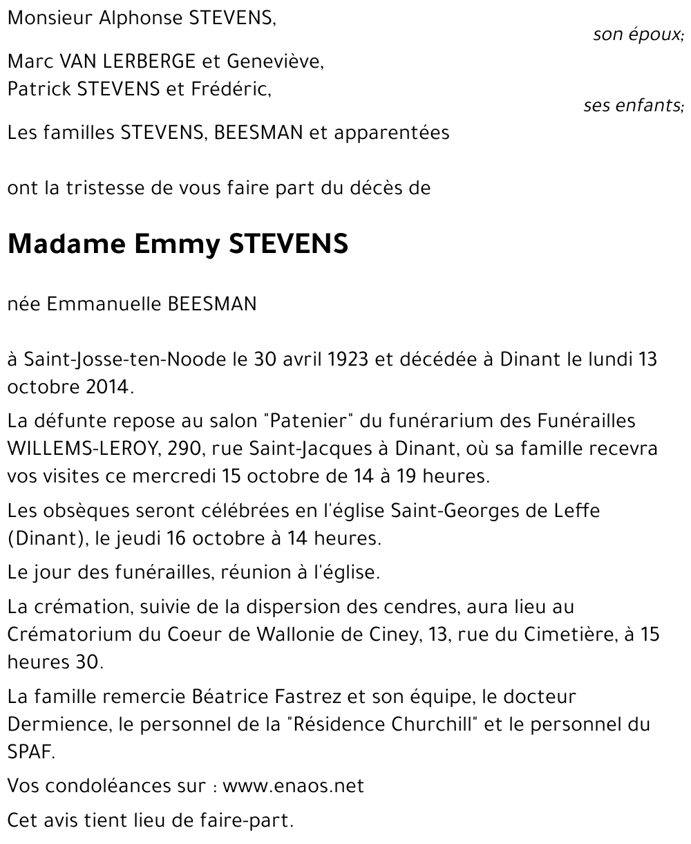 Emmanuelle BEESMAN