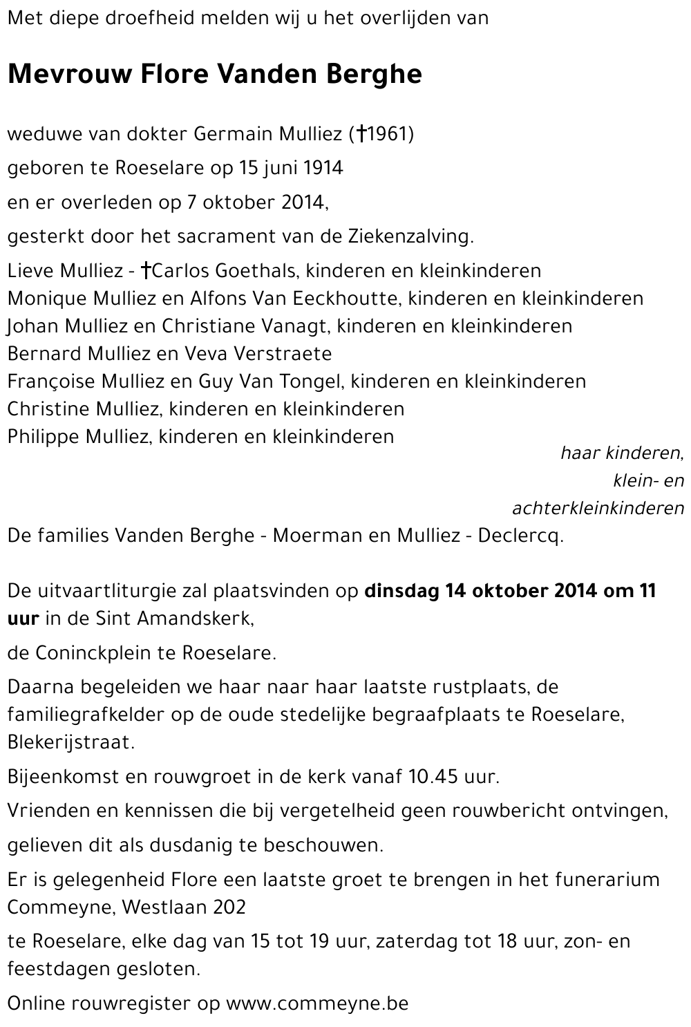 Flore Vanden Berghe