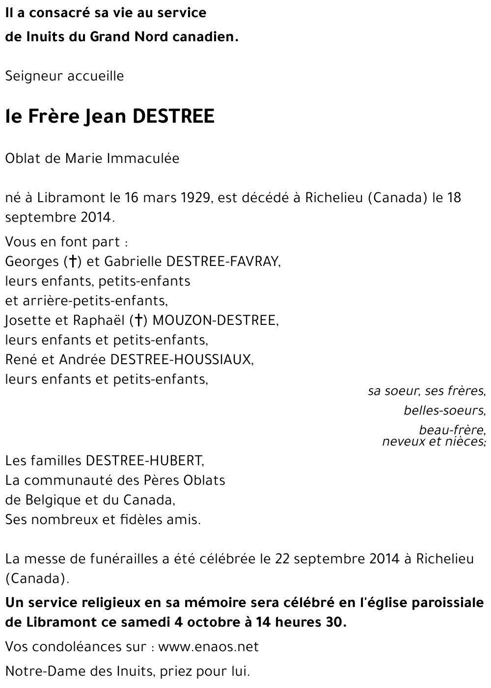 Jean DESTREE