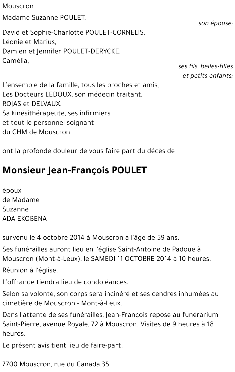 Jean-François POULET