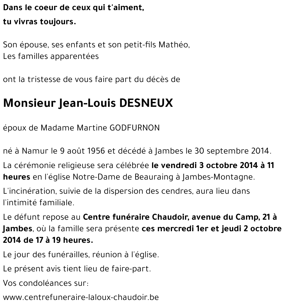 Jean-Louis DESNEUX