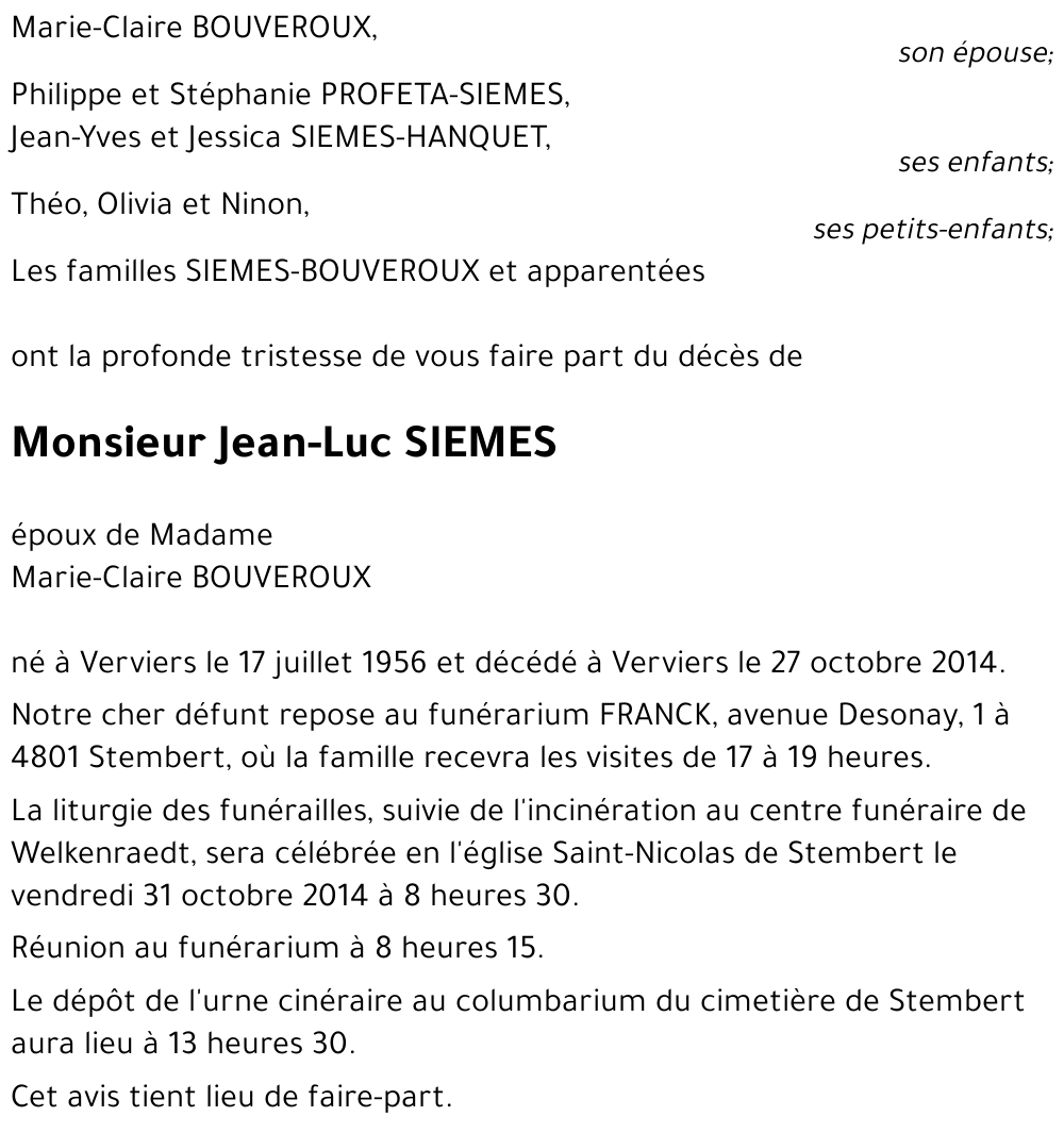 Jean-Luc SIEMES