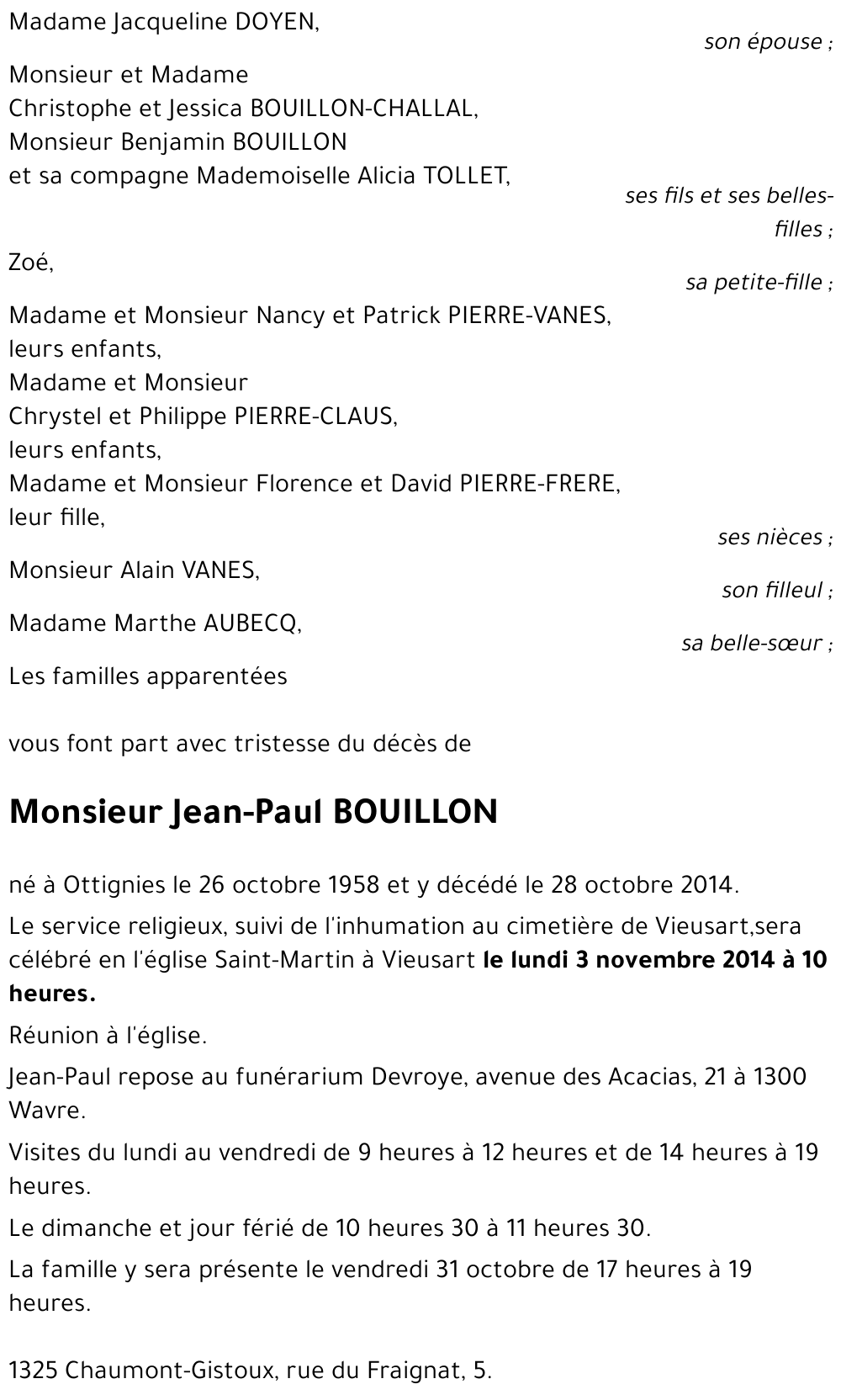 Jean-Paul BOUILLON