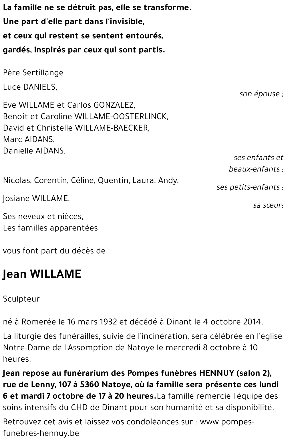 Jean WILLAME