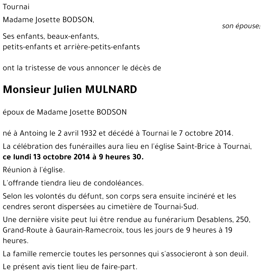 Julien MULNARD