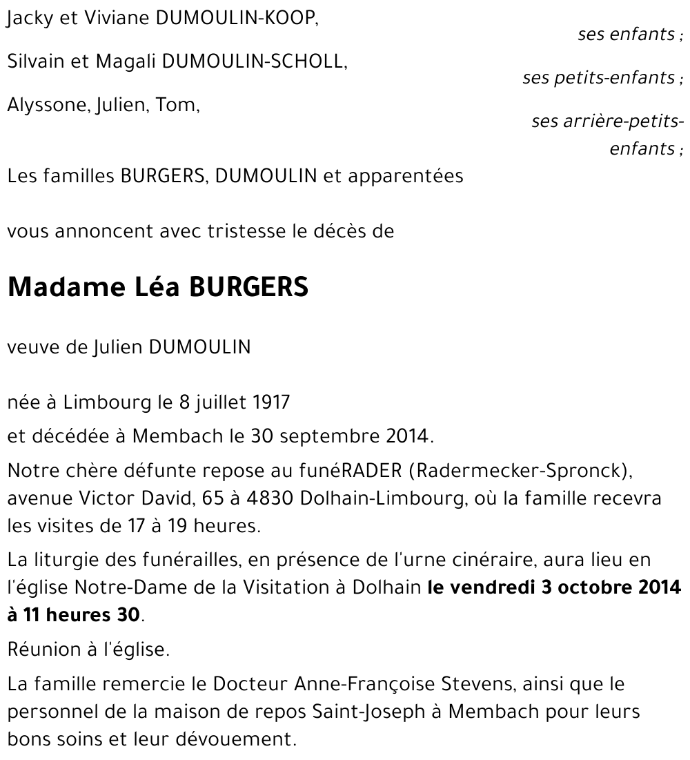 Léa BURGERS