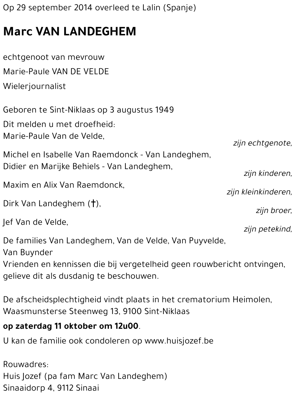Marc Van Landeghem
