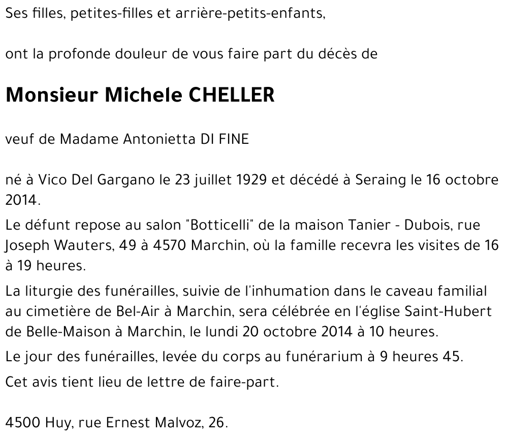 Michele CHELLER