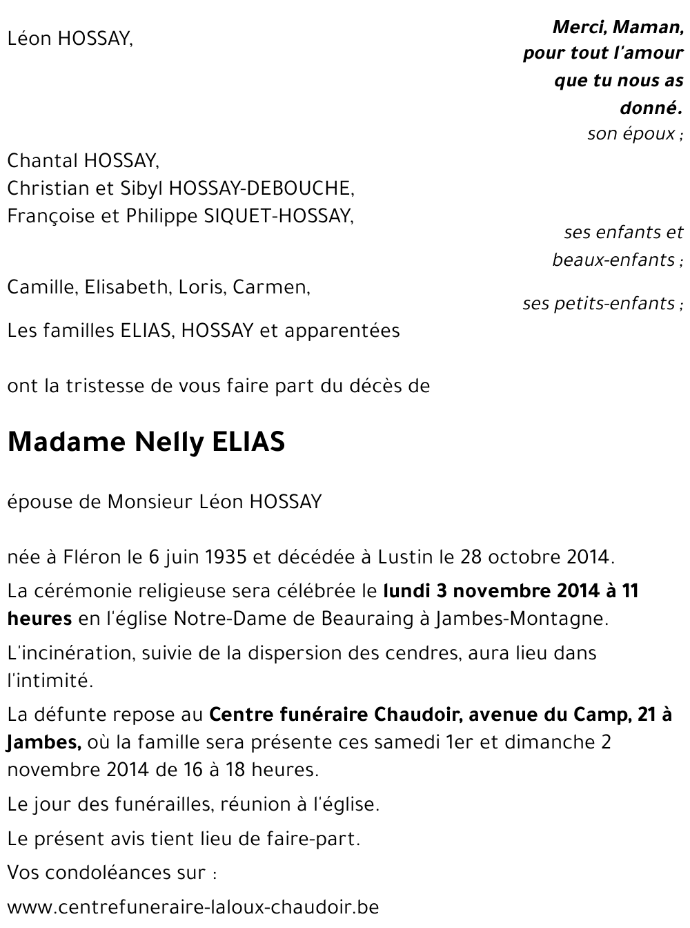 Nelly ELIAS