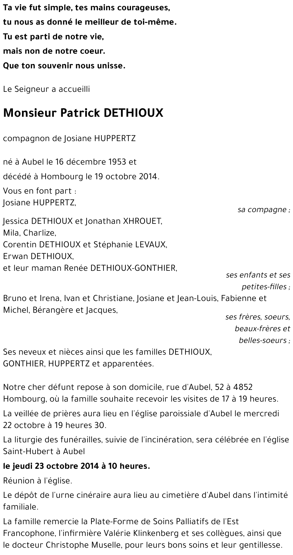 Patrick DETHIOUX