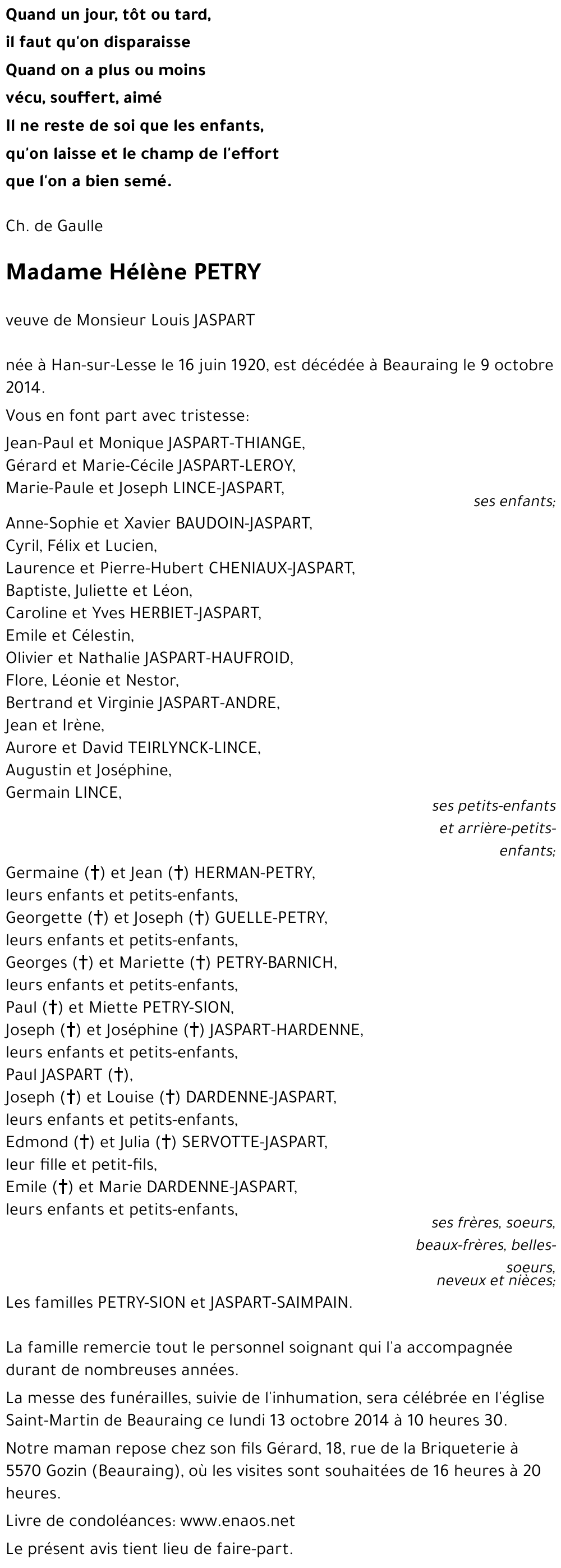 PETRY Hélène
