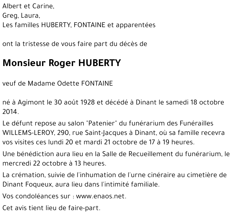 Roger HUBERTY