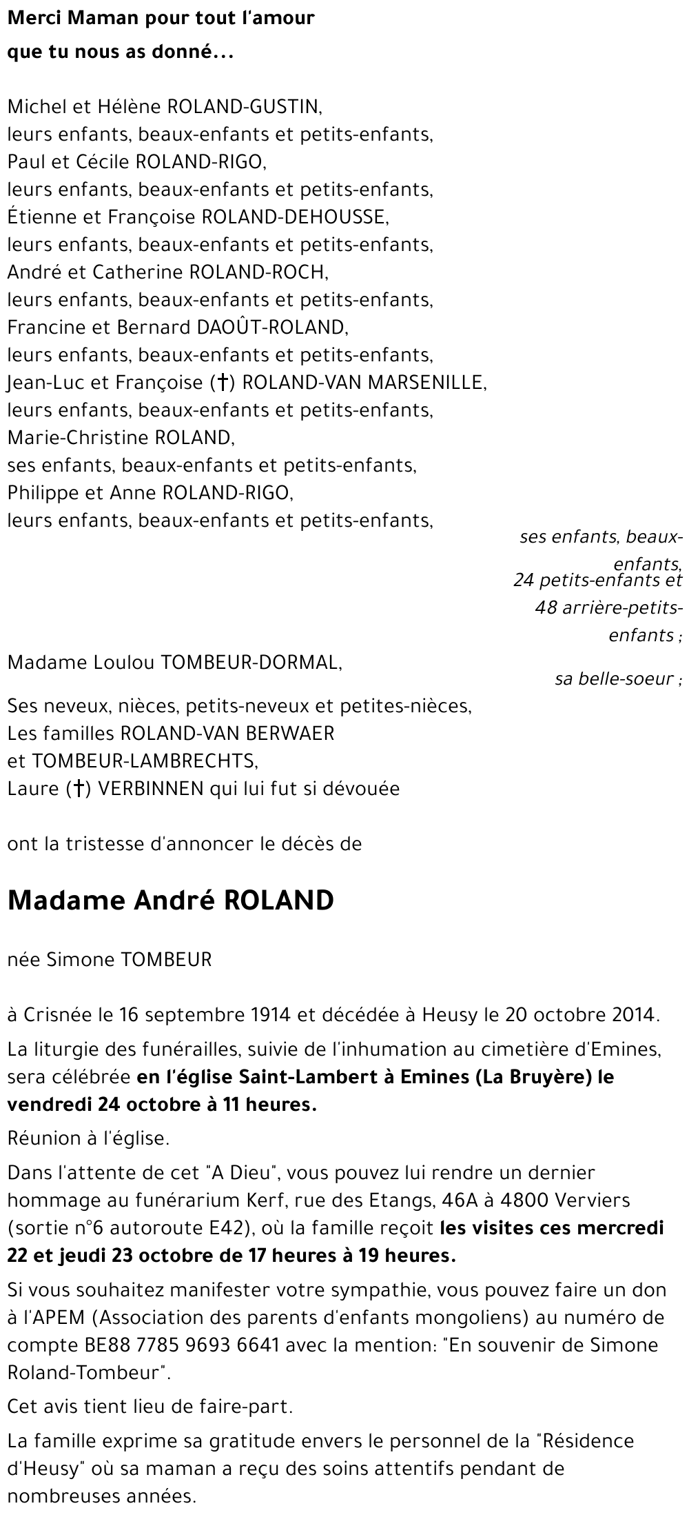 Simone TOMBEUR