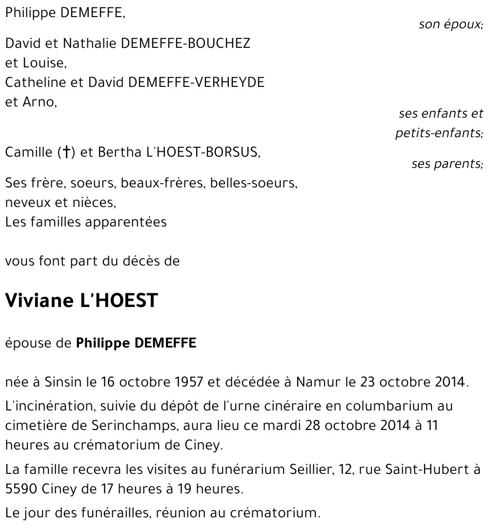 Viviane L'HOEST