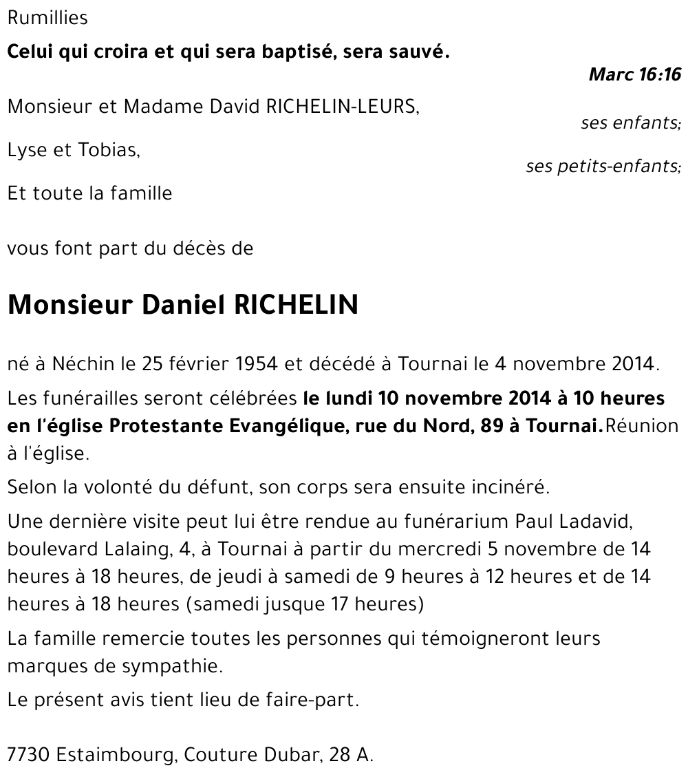 Daniel RICHELIN