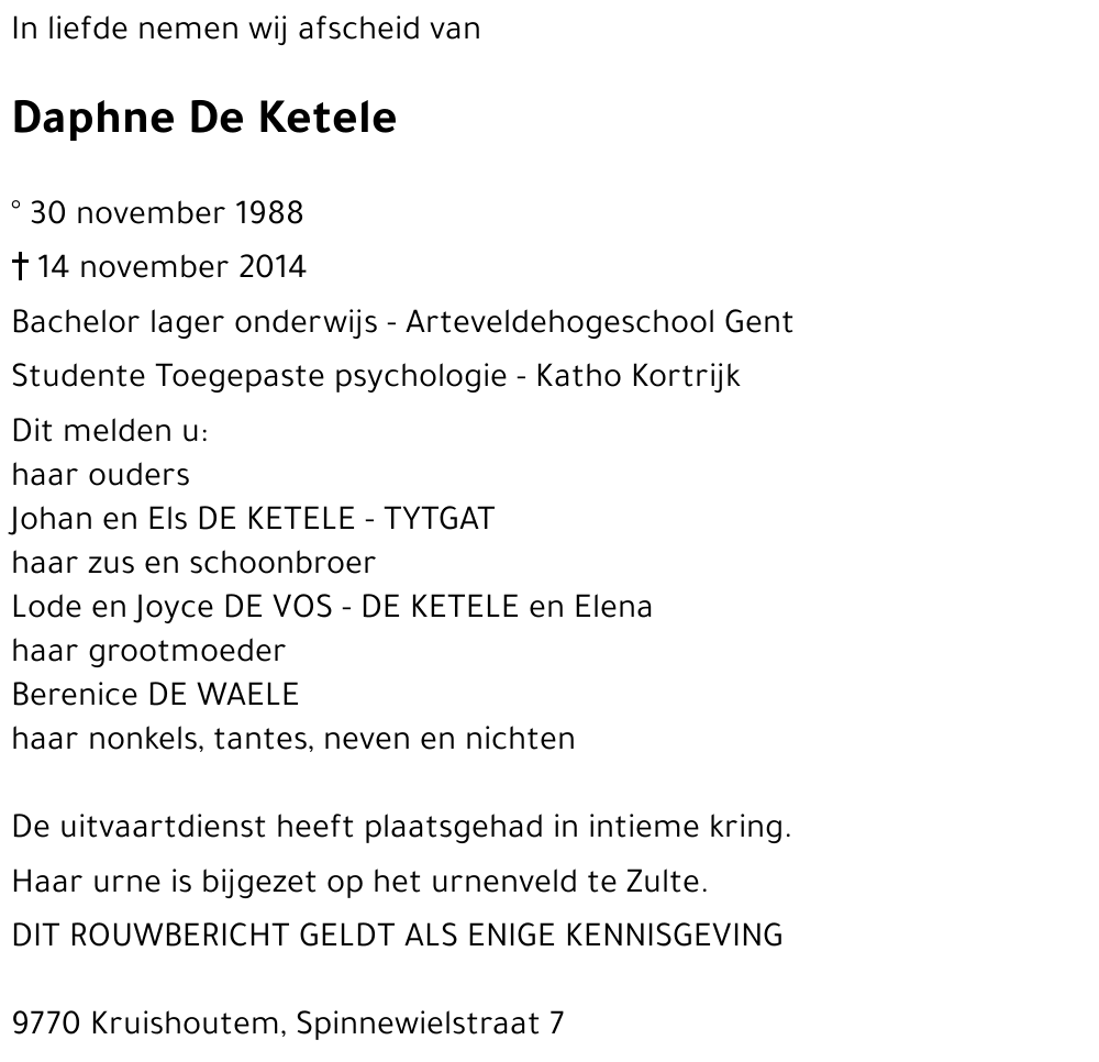 Daphne De Ketele