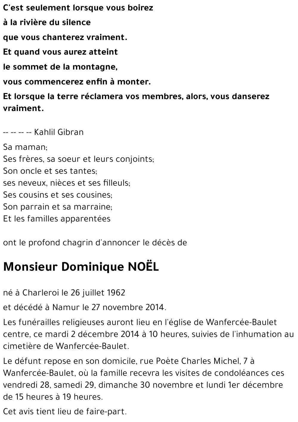 Dominique NOËL