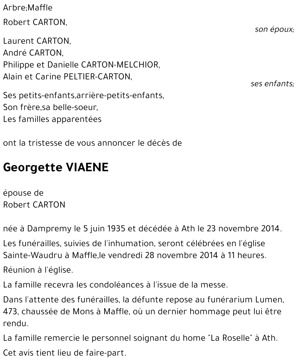 Georgette VIAENE