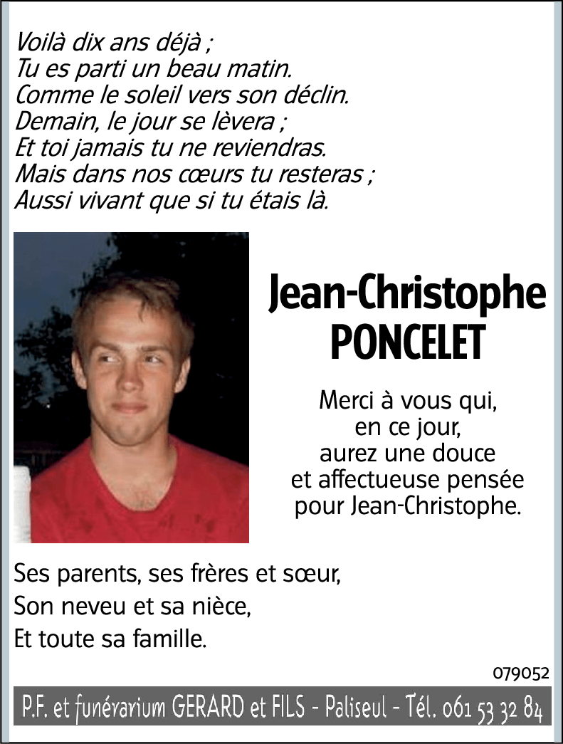 Jean-Christophe PONCELET