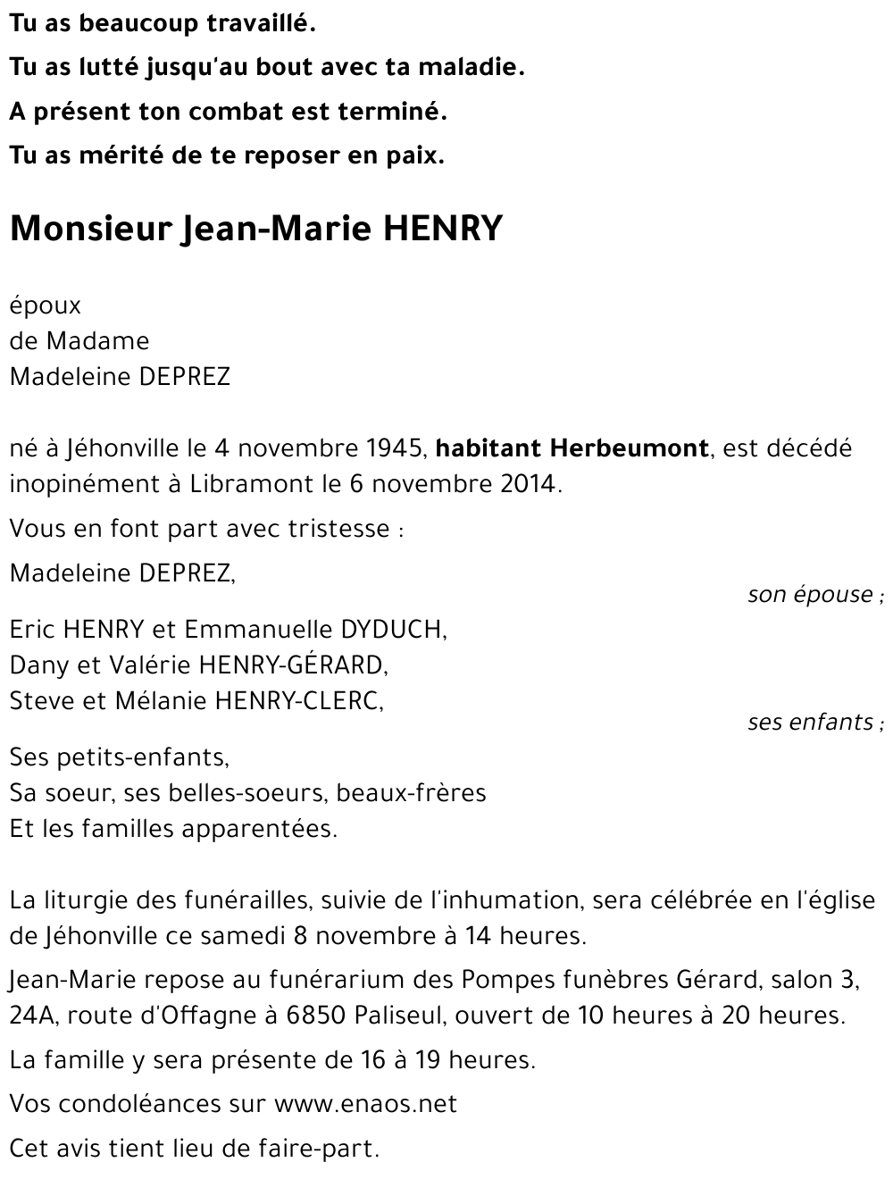 Jean-Marie HENRY