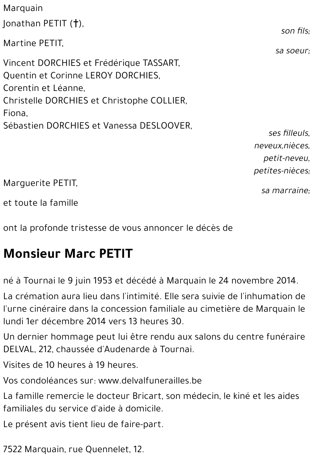 Marc PETIT