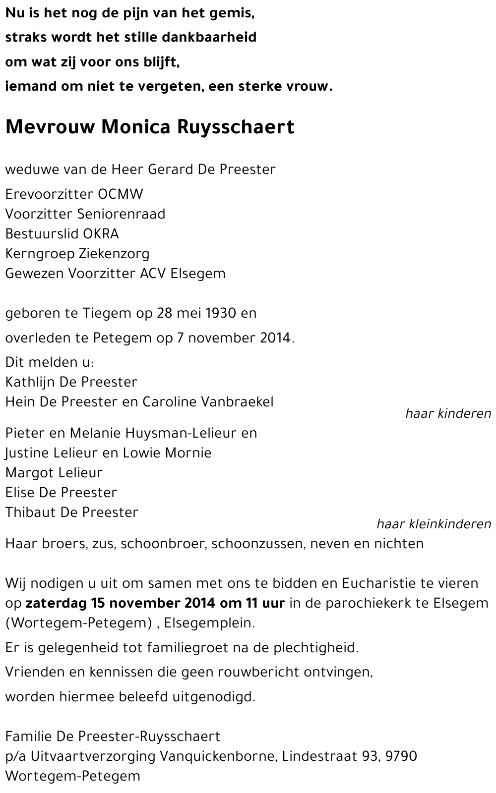 Monica Ruysschaert