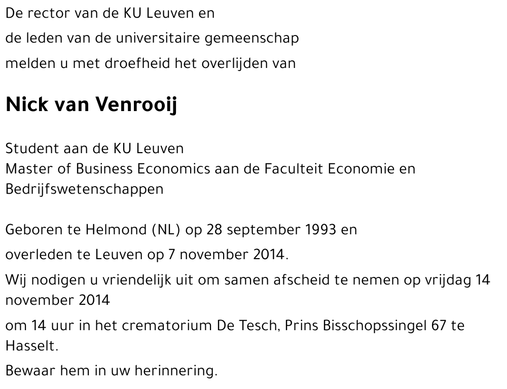 Nick van Venrooij