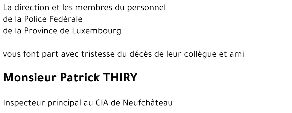 Patrick THIRY