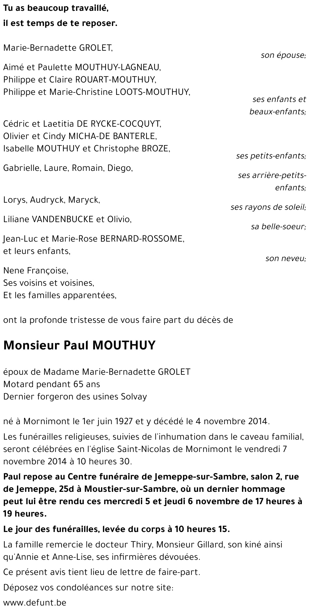 Paul MOUTHUY