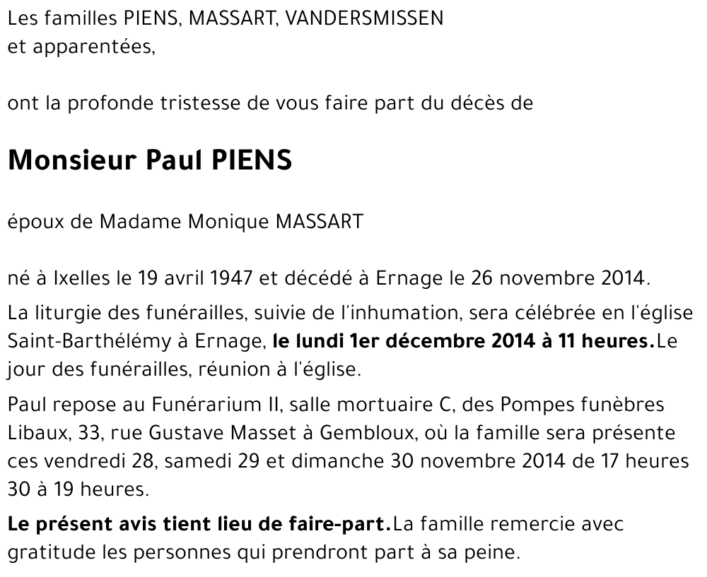 Paul PIENS