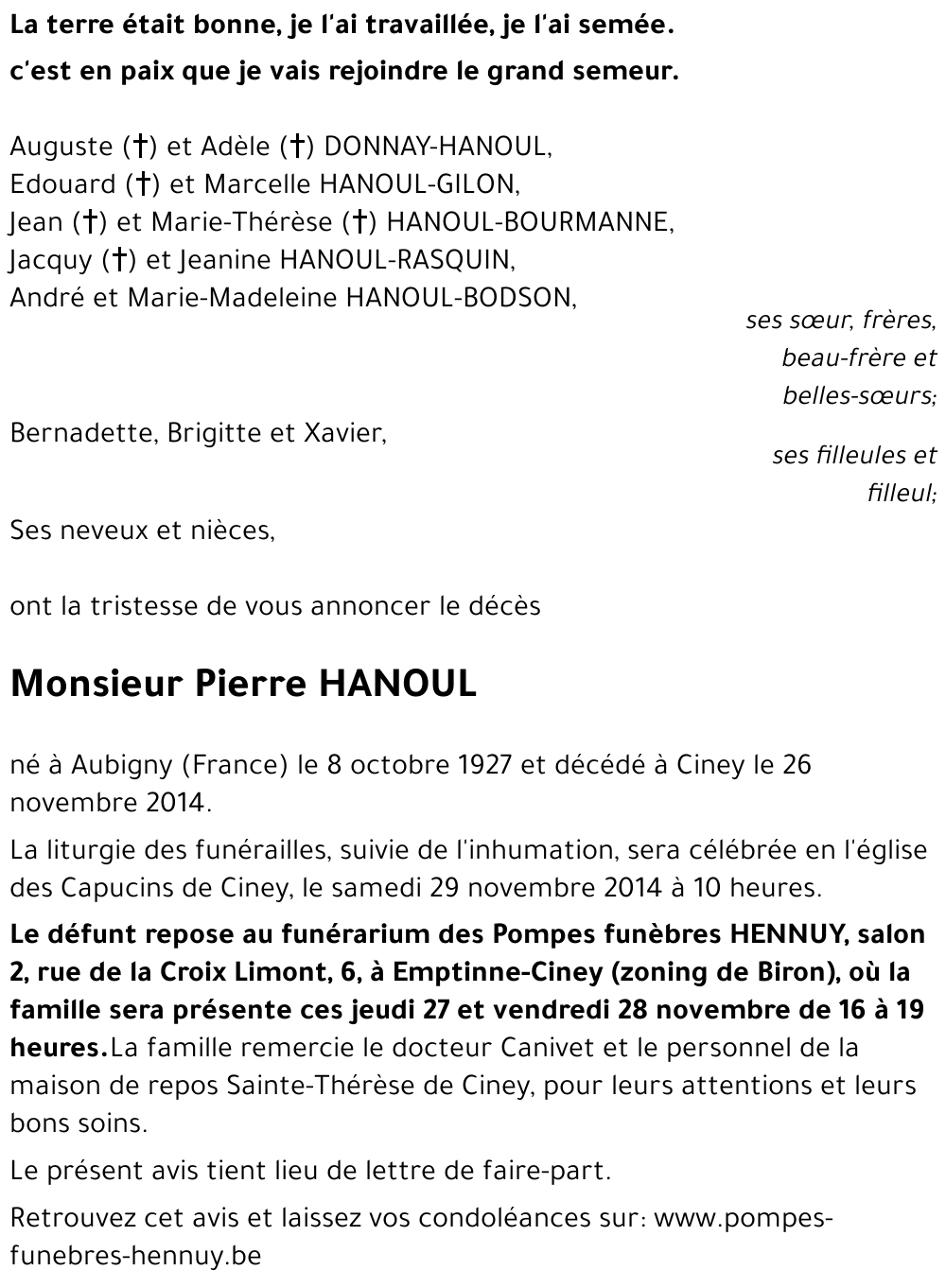 Pierre HANOUL