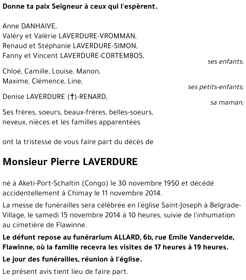 Pierre LAVERDURE