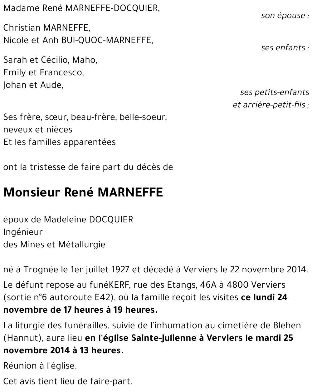 René MARNEFFE