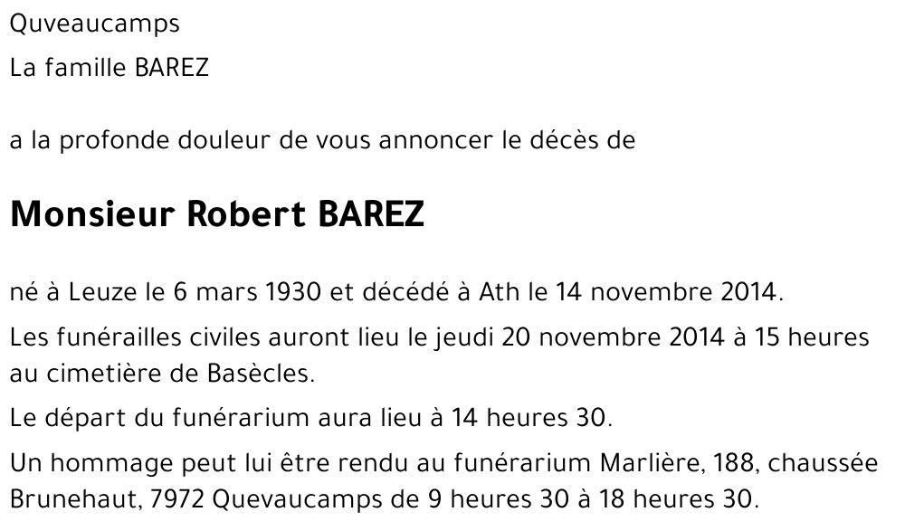 Robert Barez