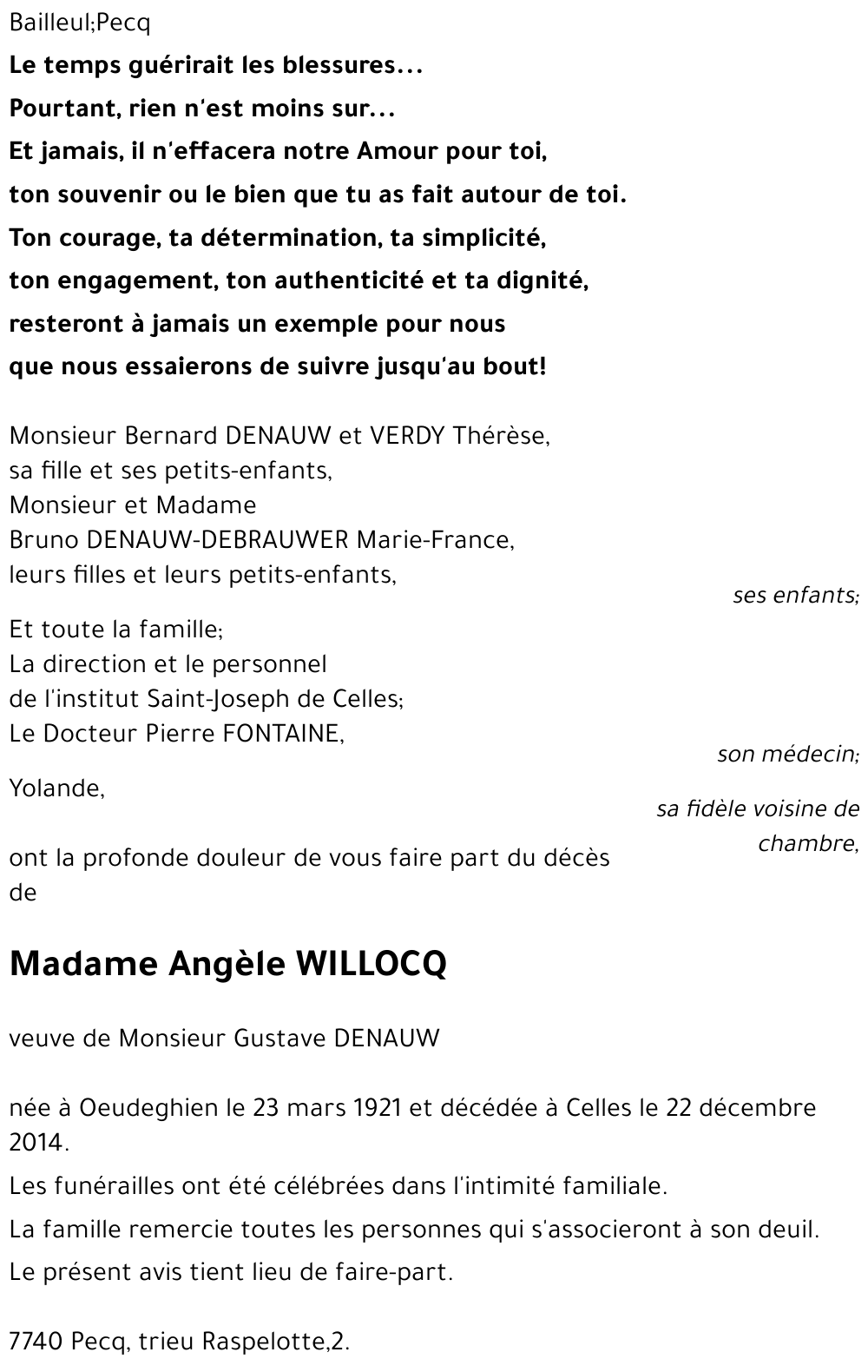 Angèle Willocq