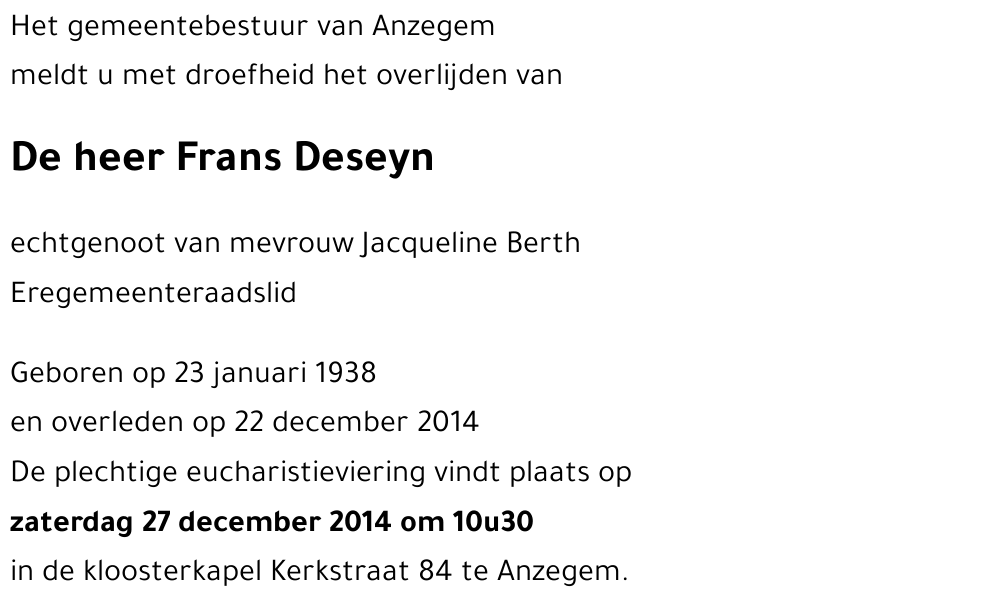 Frans Deseyn