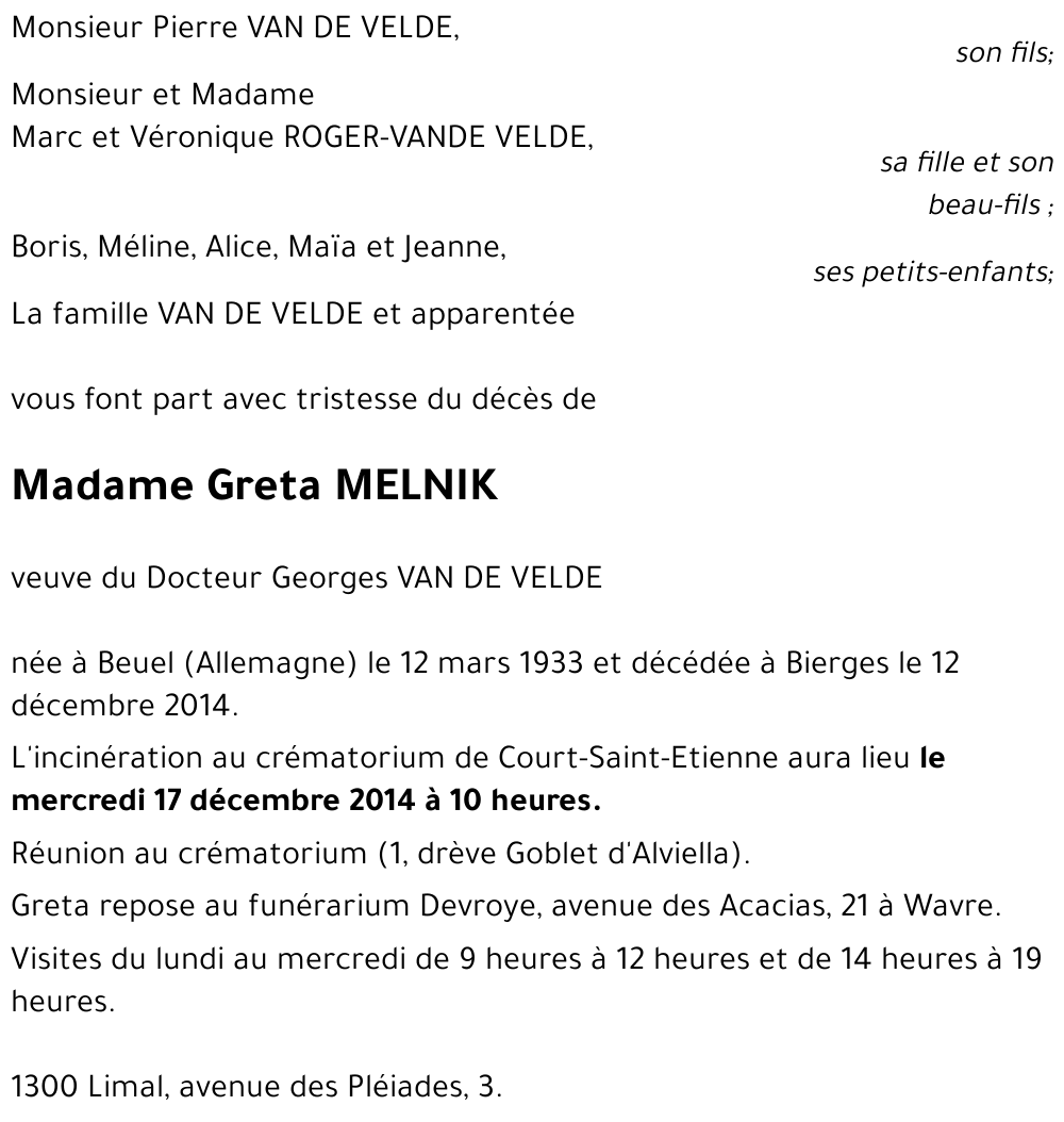 Greta Melnik